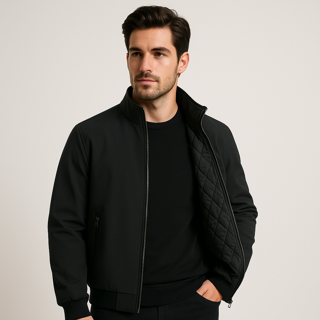 Herrenjacke mit Futter und Reißverschluss | Torino