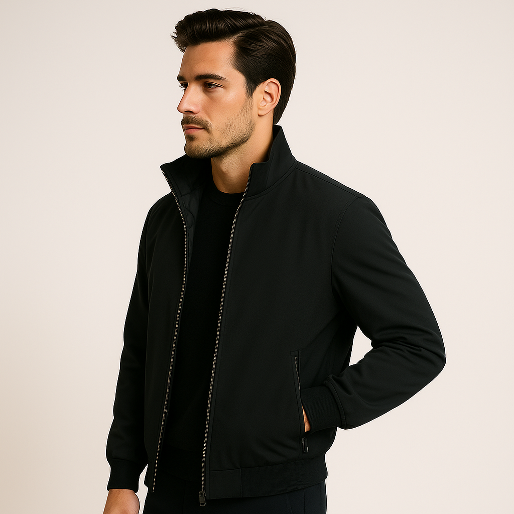 Herrenjacke mit Futter und Reißverschluss | Torino