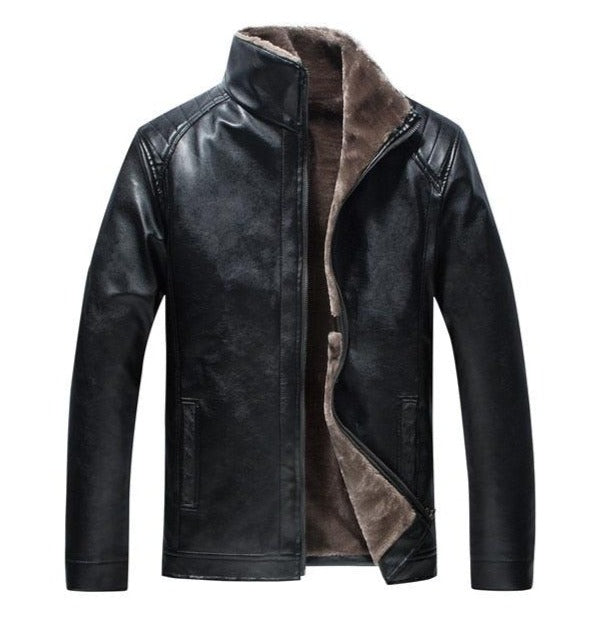 Herren-Lederjacke mit Wollfutter | Savoy